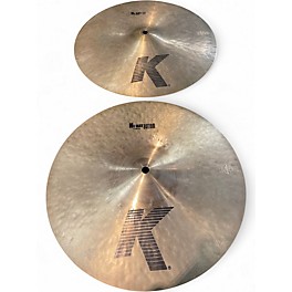 Used Zildjian 14in K Hi Hat Pair Cymbal