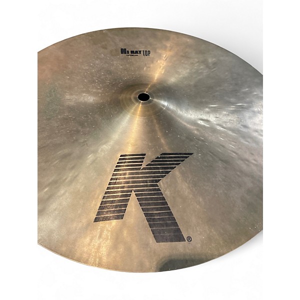 Used Zildjian 14in K Hi Hat Pair Cymbal