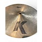 Used Zildjian 14in K Hi Hat Pair Cymbal