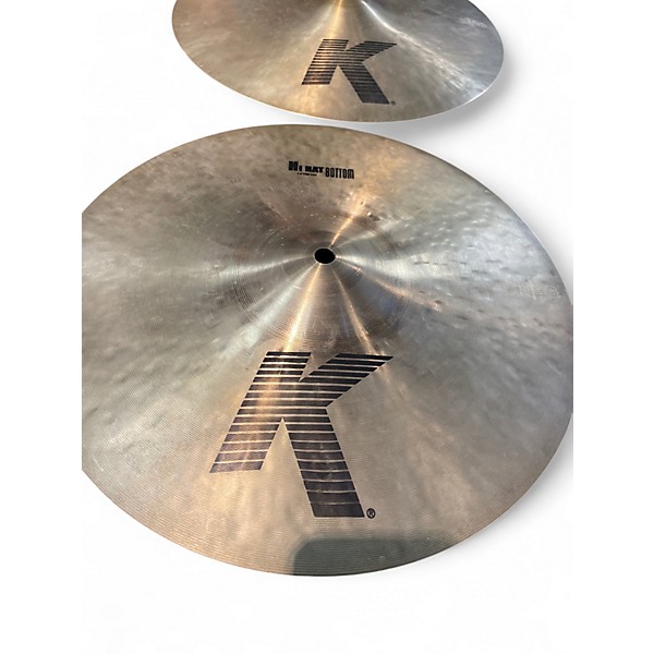 Used Zildjian 14in K Hi Hat Pair Cymbal