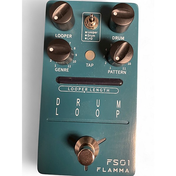 Used Flamma Drum Loop FS01 Effect Pedal Package