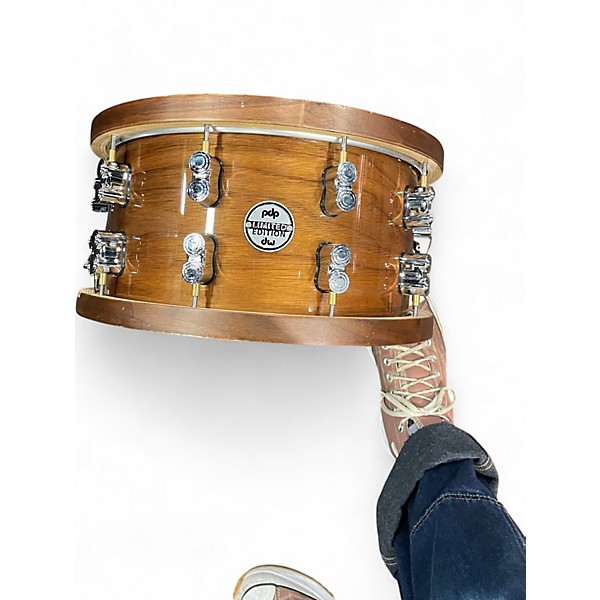 Used PDP by DW 14in Limited Edition Dark Stain Maple Snare Maple Drum