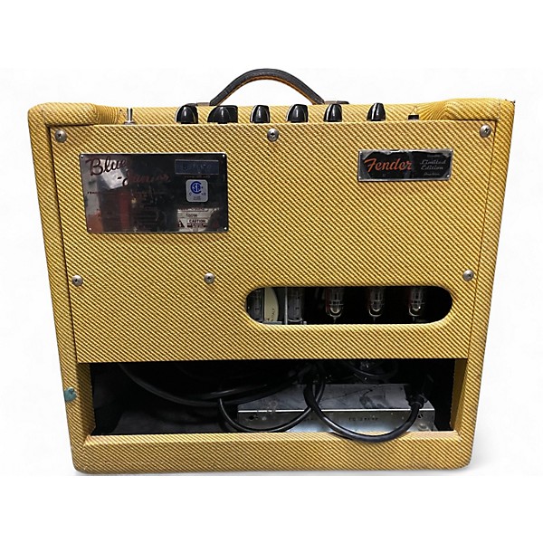 Used Fender Blues Junior Tweed Relic Tube Guitar Combo Amp