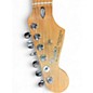 Used Fender FSR Standard Stratocaster Left Handed Black and White Electric Guitar