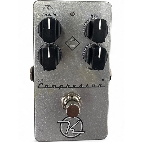 Used Keeley 4 Knob Compressor Effect Pedal