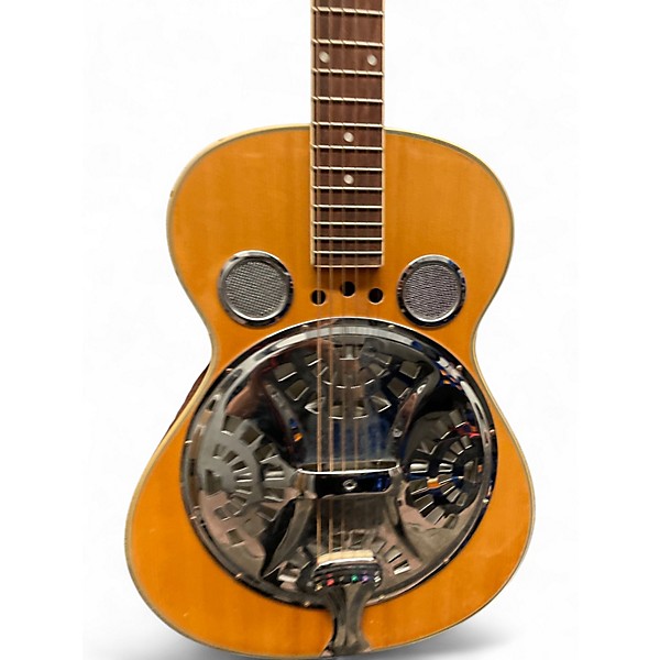 Used Regal DOBRO Natural Acoustic Guitar