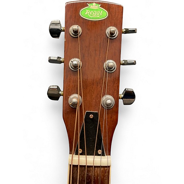Used Regal DOBRO Natural Acoustic Guitar