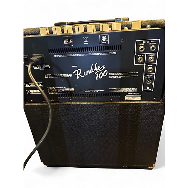 Used 2022 Fender Rumble 112 1x12 Bass Cabinet