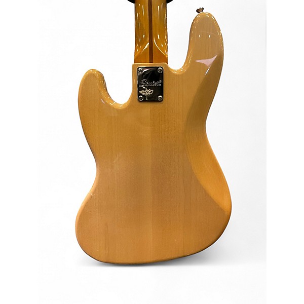 Used Squier Classic Vibe 70s Jazz Bass 5-STRING Natural Electric Bass Guitar
