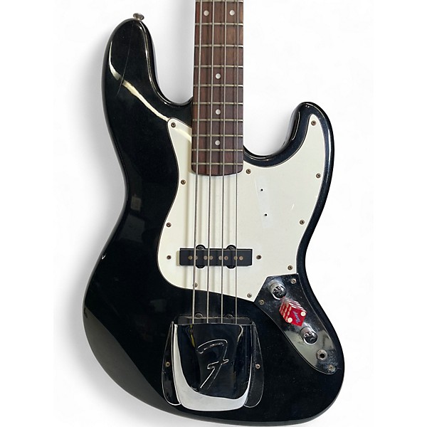 Used Squier Classic Vibe 1960S Jazz Bass Black Electric Bass Guitar