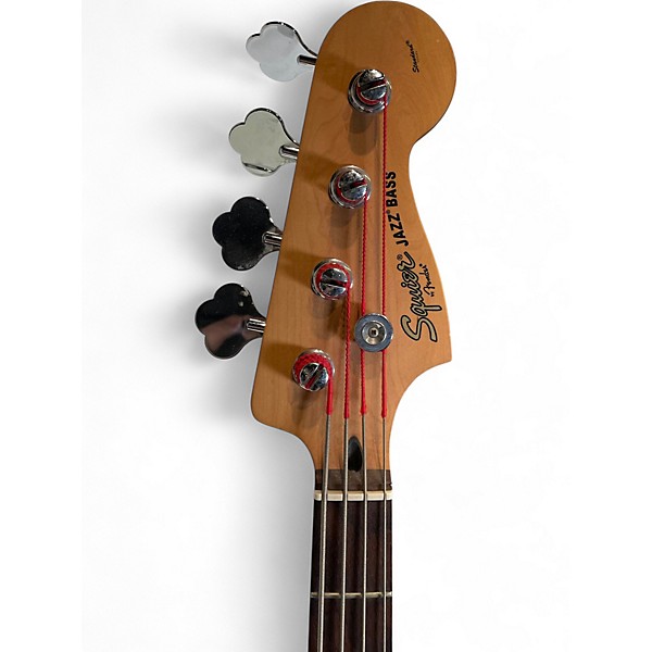 Used Squier Classic Vibe 1960S Jazz Bass Black Electric Bass Guitar