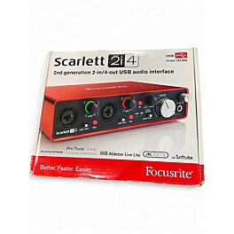 Used Focusrite Scarlett 2i4 Gen 2 Audio Interface