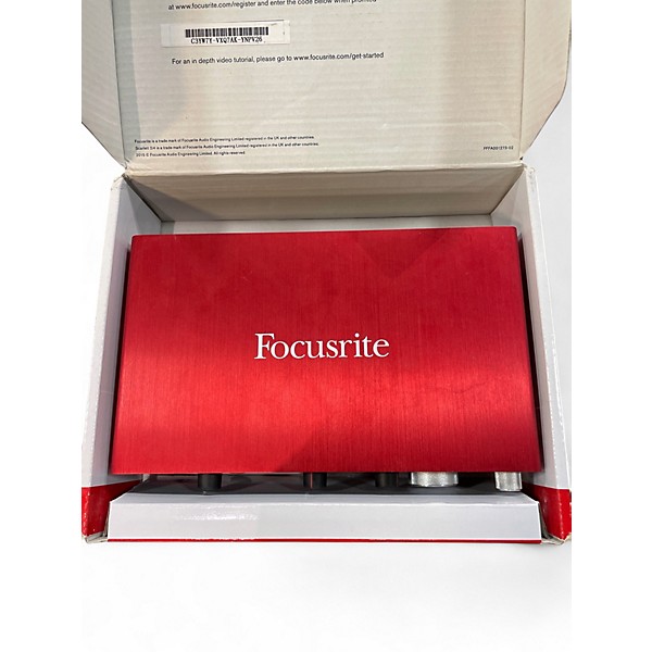 Used Focusrite Scarlett 2i4 Gen 2 Audio Interface