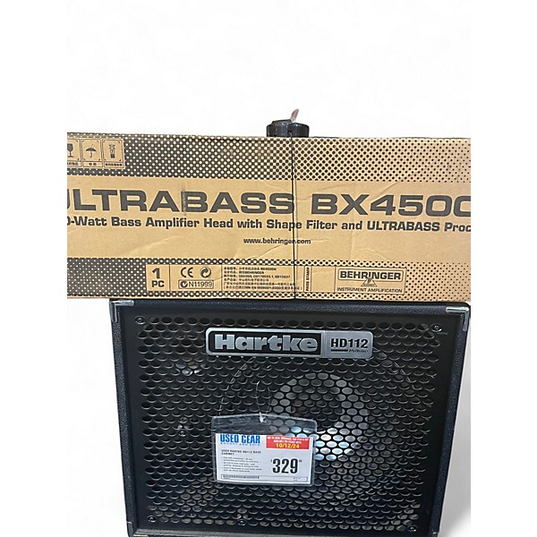 Used Behringer Ultrabass BX4500H Bass Amp Head