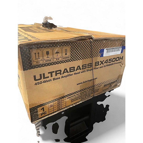 Used Behringer Ultrabass BX4500H Bass Amp Head