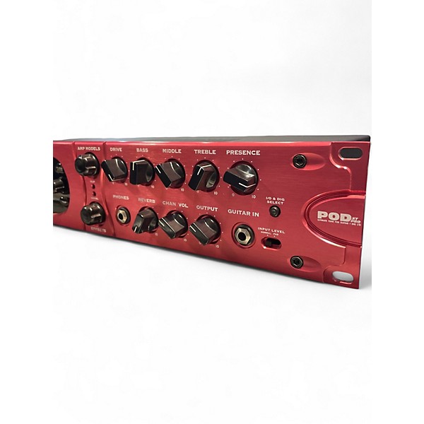Used Line 6 POD XT PRO RACK MOUNT MULTI EFFECTS PROCESSOR Effect Processor