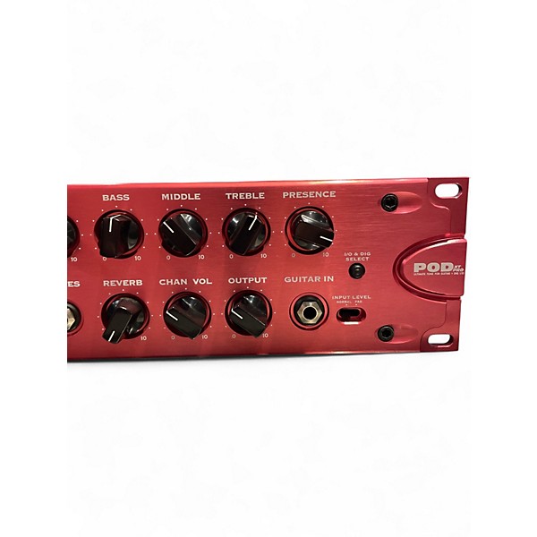 Used Line 6 POD XT PRO RACK MOUNT MULTI EFFECTS PROCESSOR Effect Processor