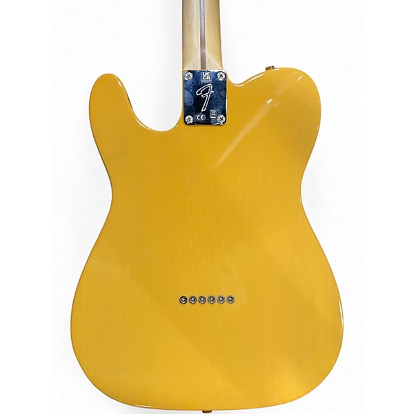Used Fender Player Telecaster Butterscotch Blonde Solid Body Electric Guitar
