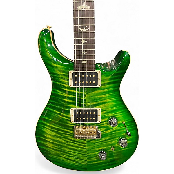 Used 2021 PRS Custom 22 Piezo Eriza Verde Solid Body Electric Guitar