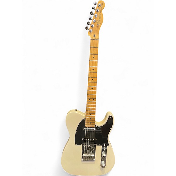 Used 2020 Fender Deluxe Nashville Telecaster White Blonde Solid Body Electric Guitar