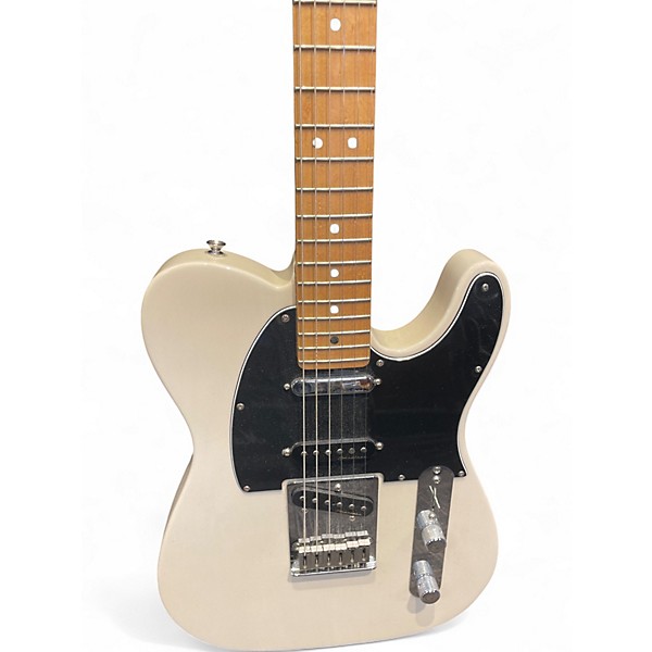 Used 2020 Fender Deluxe Nashville Telecaster White Blonde Solid Body Electric Guitar