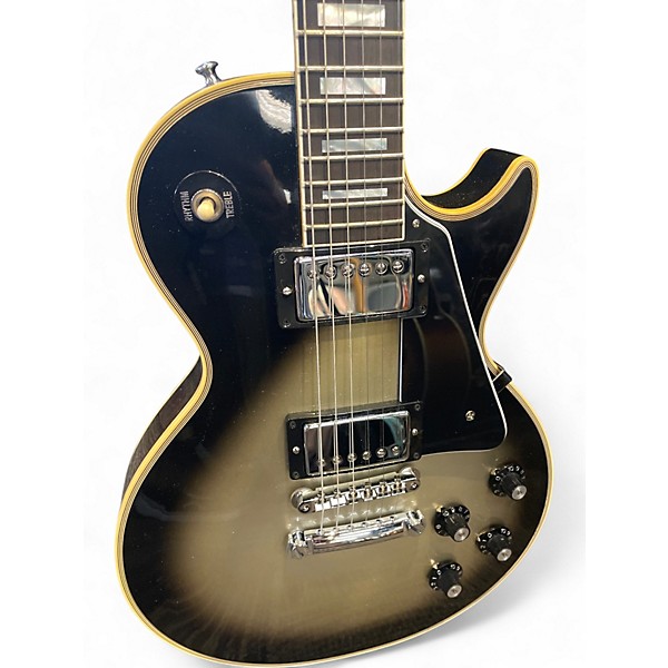 Used Gibson 1968 Les Paul Custom Reissue Silverburst Solid Body Electric Guitar