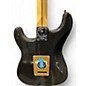 Used 2004 Fender American Deluxe Stratocaster LTD Montego Black Solid Body Electric Guitar