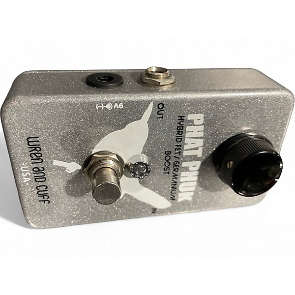 Used Wren And Cuff Phat Phuk B Silver Bass Effect Pedal