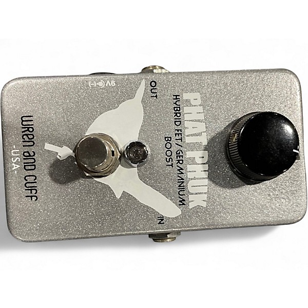 Used Wren And Cuff Phat Phuk B Silver Bass Effect Pedal
