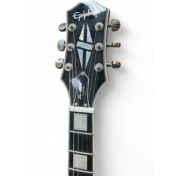 Used Epiphone Les Paul Custom Gray Burst Solid Body Electric Guitar