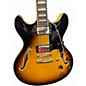 Used D'Angelico Premier Series DC Vintage Sunburst Hollow Body Electric Guitar
