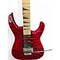 Used Jackson JS34Q Dinky red Solid Body Electric Guitar