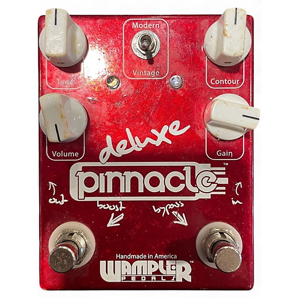 Used Wampler Pinnacle Deluxe Distortion Effect Pedal