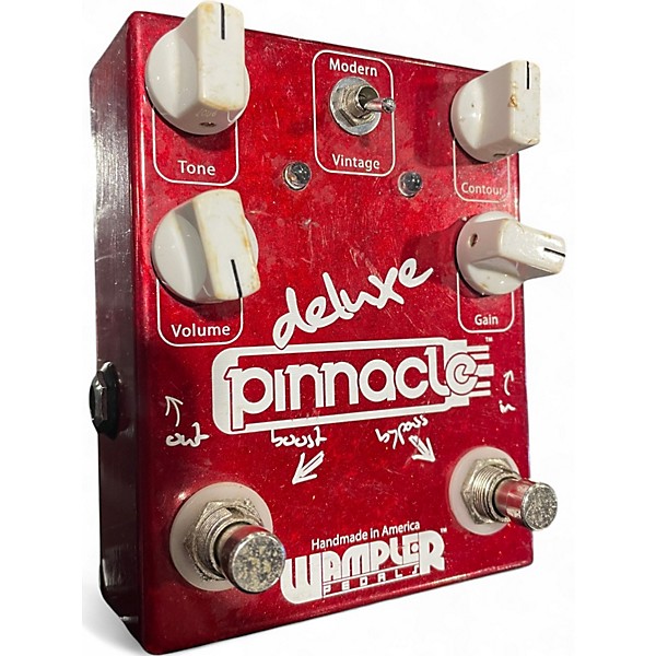 Used Wampler Pinnacle Deluxe Distortion Effect Pedal