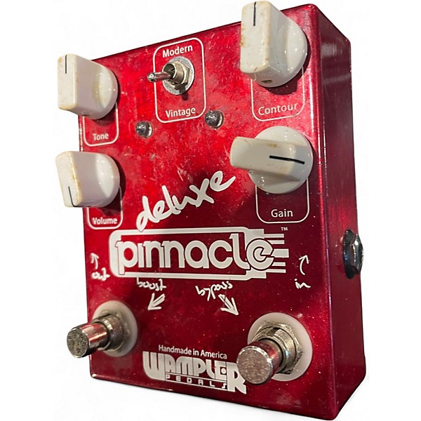 Used Wampler Pinnacle Deluxe Distortion Effect Pedal