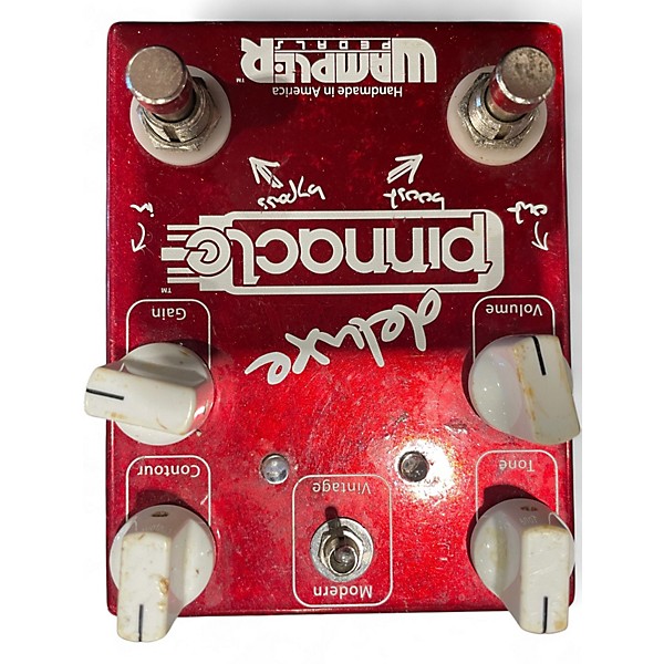 Used Wampler Pinnacle Deluxe Distortion Effect Pedal