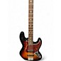Used Fender American Professional II Jazz Bass 3 Tone Sunburst Electric Bass Guitar thumbnail