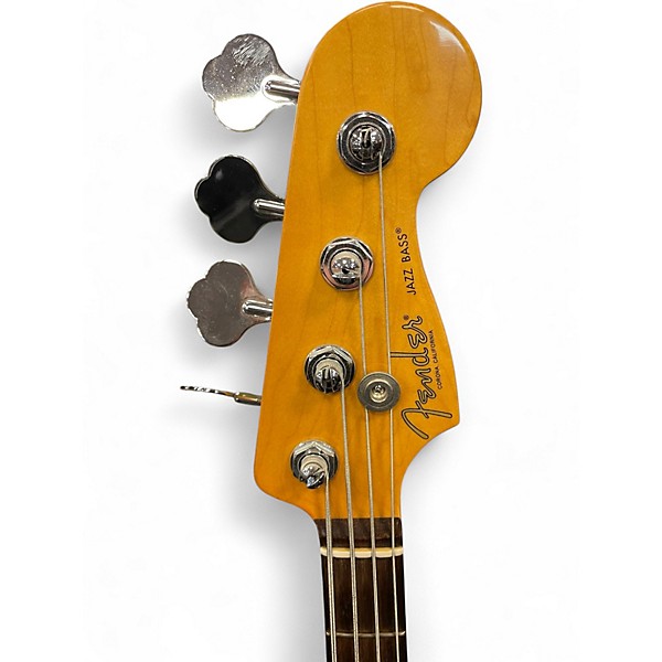 Used Fender American Professional II Jazz Bass 3 Tone Sunburst Electric Bass Guitar
