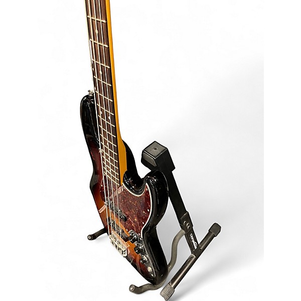 Used Fender American Professional II Jazz Bass 3 Tone Sunburst Electric Bass Guitar