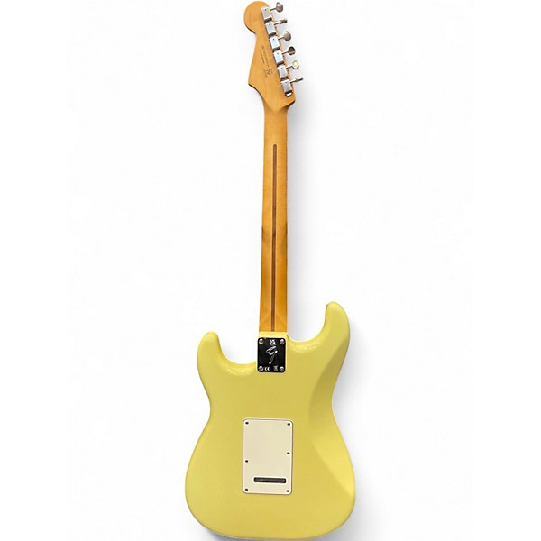 Used Fender Player II Stratocaster Hialeah Yellow Solid Body Electric Guitar