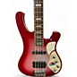 Used Schecter Guitar Research Diamond Series Stargazer Maroon Electric Bass Guitar