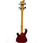 Used Schecter Guitar Research Diamond Series Stargazer Maroon Electric Bass Guitar