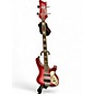 Used Schecter Guitar Research Diamond Series Stargazer Maroon Electric Bass Guitar