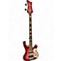 Used Schecter Guitar Research Diamond Series Stargazer Maroon Electric Bass Guitar