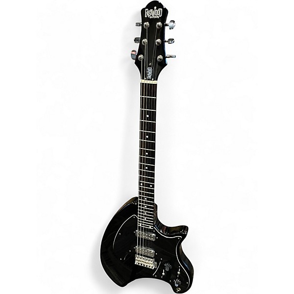 Used Eastwood Breadwinner Black Solid Body Electric Guitar