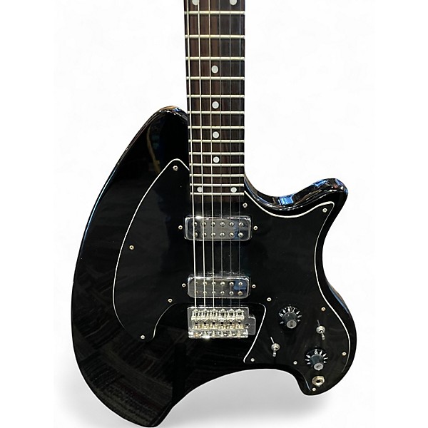 Used Eastwood Breadwinner Black Solid Body Electric Guitar