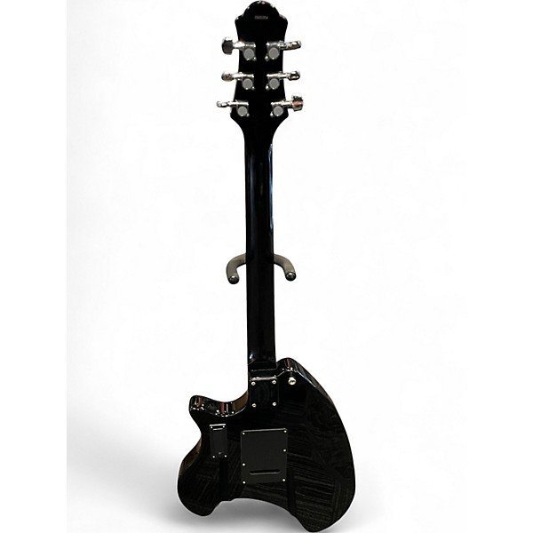 Used Eastwood Breadwinner Black Solid Body Electric Guitar