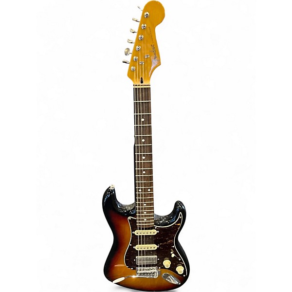 Used Fender Modern Player Short Scale Stratocaster 2 Color Sunburst Electric Guitar