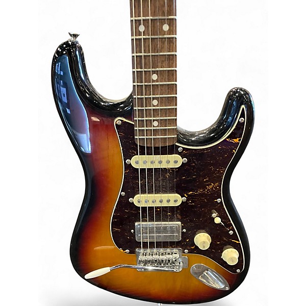 Used Fender Modern Player Short Scale Stratocaster 2 Color Sunburst Electric Guitar