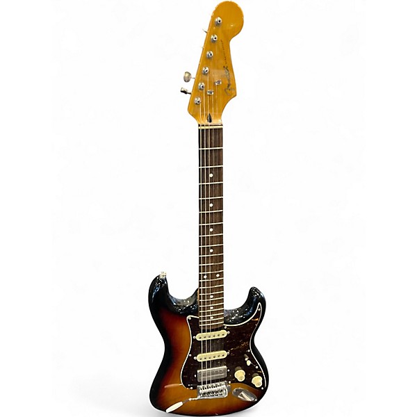 Used Fender Modern Player Short Scale Stratocaster 2 Color Sunburst Electric Guitar